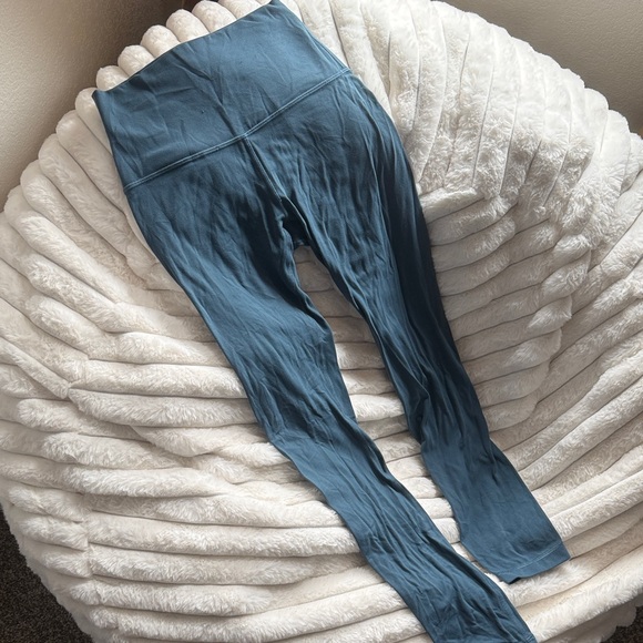 lululemon athletica Pants - lululemon athletica Light Blue Leggings